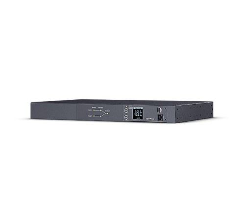 Панель питания распределительная ATS CyberPower PDU24005 Metered, 1U type, 16Amp, plug IEC 320 C20, (8) IEC 320 C13 (2) IEC 320 C19