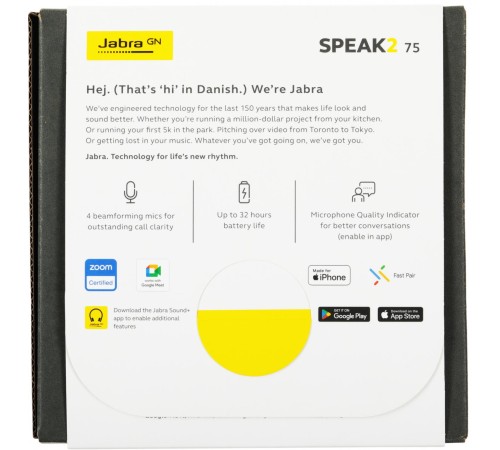 Спикерфон/ Jabra Speak2 75, UC, Link 380c