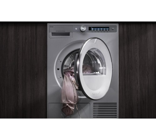 Сушильный автомат ASKO/ Арт. 576706 ; 85х59.5х65.4, 8 кг, тепловой насос, парогенератор, TFT дисплей, индукционный мотор, A++, 18 программ, белая