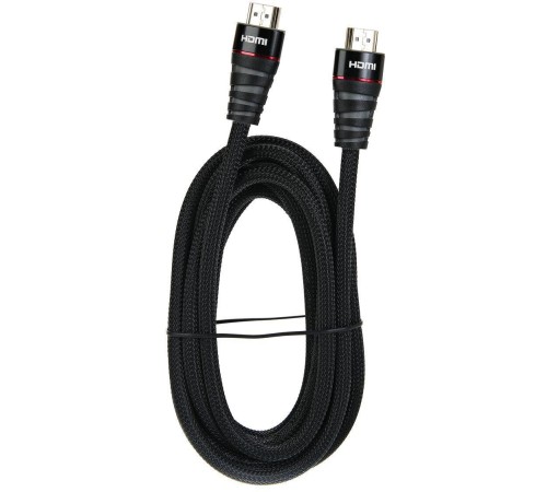 Кабель/ Кабель HDMI 19M/M ver. 2.0 черные коннекторы, 3m VCOM <CG526S-B-3M> Blister