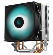 Кулер для процессора DEEPCOOL AG300 MARRS LGA1700/1200/115X/AM5/AM4 (36шт/кор, TDP 150Вт, PWM, Static LED Lighting, Fan 92mm, 3 тепл. Трубки прямого контакта) RET (R-AG300-BKMNMN-G)