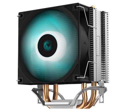 Кулер для процессора DEEPCOOL AG300 MARRS LGA1700/1200/115X/AM5/AM4 (36шт/кор, TDP 150Вт, PWM, Static LED Lighting, Fan 92mm, 3 тепл. Трубки прямого контакта) RET (R-AG300-BKMNMN-G)