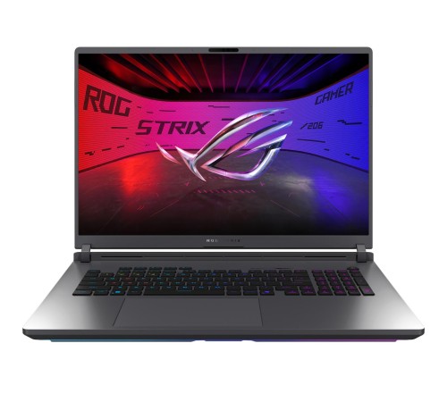 Ноутбук/ ASUS ROG Strix G18 G815LR-S9085 18"(2560x1600 IPS (матовый, 240Hz))/Intel Core Ultra 9 275HX(2.7Ghz)/32768Mb/1024PCISSDGb/noDVD/Ext:NVIDIA GeForce RTX 5070 Ti(12288Mb)/Cam/BT/WiFi/90WHr/war 1y/3.2kg/Eclipse Gray/noOS