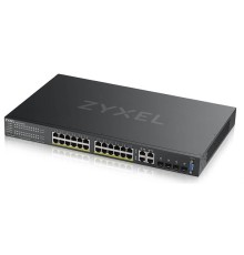 Коммутатор L2 коммутатор PoE+ Zyxel NebulaFlex Pro GS2220-28HP, rack 19", 24xGE PoE+, 4xCombo (SFP/RJ-45), бюджет 375 Вт