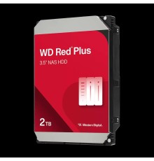 Жесткий диск/ HDD WD SATA3 2Tb NAS Red Plus 5400 64Mb 1 year warranty