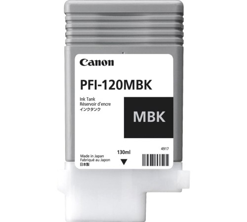 Картридж/ INK TANK PFI-120 MATTE BLACK Картридж/ INK TANK PFI-120 MATTE BLACK