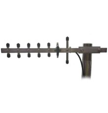 Антенна/ ANT24-1201 Outdoor Directional Yagi Antenna, 2.4GHz (H70, V55), 12 dBi, N Plug
