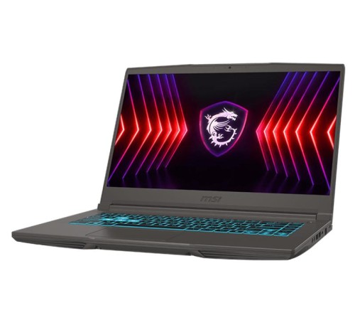 Ноутбук MSI Thin A15 B7UC-405XRU Ryzen 5 7535HS 15.6" FHD (1920*1080)144Hz DDR5 16GB(8GB*2),1TB SSD NV RTX 3050 (4GB GDDR6 ),52.4Whr,1,8kg,1y,Dos,Cosmos Gray