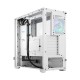 Корпус ПК без блока питания/ Case Fractal Design Pop Air RGB TG Clear Tint, Midi-Tower, 3x120mm RGB, 2xUSB-A 3.2 ATX, mATX, mITX White