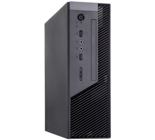 Корпус с блоком питания 250Вт./ Case Foxline mITX 250W TFX, 2xUSB3.0, Black/Black Trim, powercord