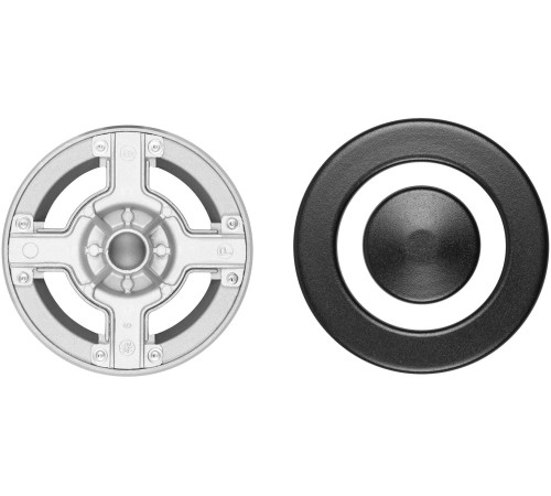 Встраиваемые газовые панели MAUNFELD/ Варочная панель, газ, 60 см, механическое управление, 4 конфорки, электроподжиг, газ-контроль, WOK-конфорка, черный