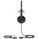 Гарнитура YEALINK YHS34 Lite Mono Моно, Проводная, HD звук, QD, RJ9, шт