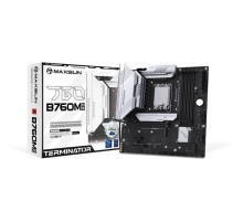 Материнская плата MAXSUN MS-Terminator B760M D5 WiFi, LGA1700, B760, 4*DDR5, 4*SATA3, 3*M.2, 2*USB 3.2, 6*USB 2.0, 1*PCIEx16, 1*PCIEx1, HDMI+DP, mATX