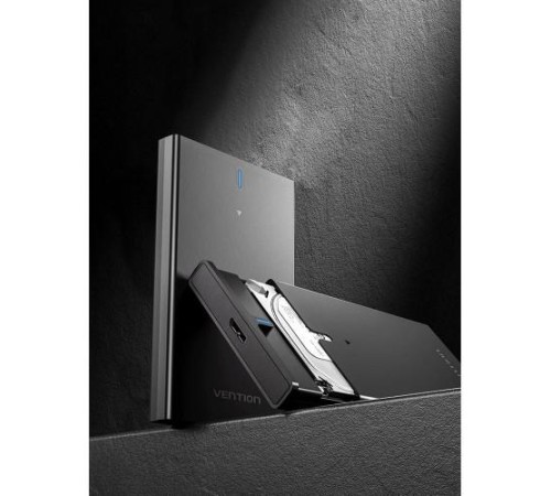 Внешний корпус Vention для HDD/SSD 2.5" (USB 3.0 Mirco-B) Черный