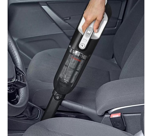 Пылесос Bosch/ Пылесос Bosch, безмешковый, вертикальный, емкость пылесборника 0.4 л, сухая уборка, цвет красный
