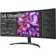 Монитор LG LCD 34WQ60C-B/ LG UltraWide 34WQ60C-B 34" Curved 3800R IPS monitor, 3440x1440, 300cd/m2, 21:9, 5мс (GtG), HDMIx2, DP, 60Hz, 178/178, FreeSync, HDR 10, VESA (100x100 мм), sRGB 99%, PBP, вcтроенный БП, black