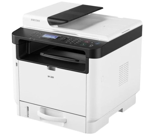 Монохромное А4 МФУ 3-в-1 Ricoh M 320 Монохромное А4 МФУ 3-в-1 Ricoh M 320
