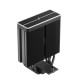 Кулер для процессора DEEPCOOL AG400 BK ARGB V2 LGA1851/1700/1200/115X/AM5/AM4 (18шт/кор, TDP 220W, PWM, ARGB Fan 120mm, 4 тепл. трубки, черный) RET (R-AG400-BKAMMN-GJD)