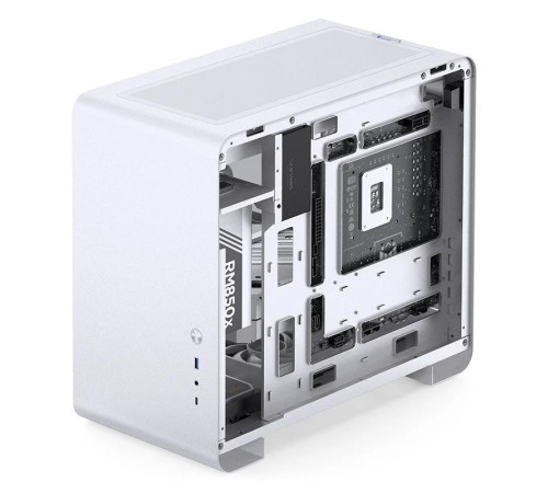 Корпус без блока питания/ Case JONSBO U4 Mini, Mini-Tower, TG, no fan, 1xUSB-A 3.0 + 1xUSB-C 3.2, mATX, mITX White Корпус без блока питания/ Case JONSBO U4 Mini, Mini-Tower, TG, no fan, 1xUSB-A 3.0 + 1xUSB-C 3.2, mATX, mITX White