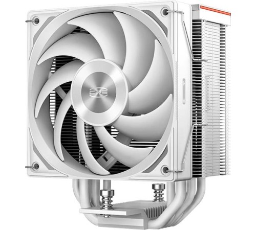 Кулер для процессора PCCooler RZ500 WH, 120mm FAN, 5 HEAT PIPES, 4-PIN PWM, 500-2200 RPM, 32 DBA, FDB BEARING, LGA 1851/1700/1200/115X, AMD AM5/AM4