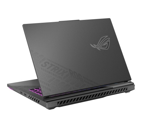 Ноутбук/ ASUS ROG Strix G16 G614PP-S5063 16"(2560x1600 (матовый, 240Hz) IPS)/AMD Ryzen 9 8940HX(4Ghz)/32768Mb/1024PCISSDGb/noDVD/Ext:nVidia GeForce RTX 5070(8192Mb)/Cam/BT/WiFi/90WHr/war 1y/2.5kg/Eclipse Gray/DOS