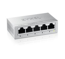 Коммутатор Коммутатор Zyxel GS-105B v5, 5 портов 1000 Мбит/с, настольный, металлический корпус