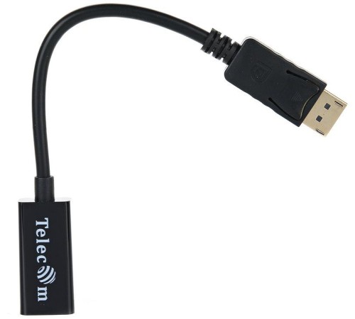 Кабель-переходник/ Кабель-переходник DP --> HDMI-F 0.2m , Telecom (TA553) Кабель-переходник/ Кабель-переходник DP --> HDMI-F 0.2m , Telecom (TA553)