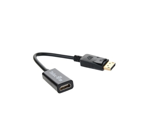 Кабель-переходник/ Кабель-переходник DP --> HDMI-F 0.2m , Telecom (TA553) Кабель-переходник/ Кабель-переходник DP --> HDMI-F 0.2m , Telecom (TA553)