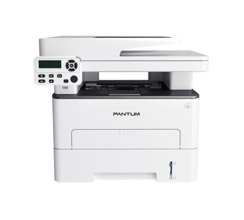 Лазерное многофункциональное устройство Pantum M7100DN, P/C/S, Mono laser, A4, 33 ppm (max 60000 p/mon), 525 MHz, 1200x1200 dpi, 256 MB RAM, PCL/PS, Duplex, ADF50, paper tray 250 pages, USB, LAN, start. cartridge 6000 pag (следы намокания)