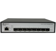 Коммутатор/ Управляемый L2 коммутатор, 8x10GBase-X SFP+, консольный порт RJ-45, комплект для установки в 19" стойку