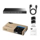 Коммутатор/ 24-Port Gigabit Metal Switch 19 inch