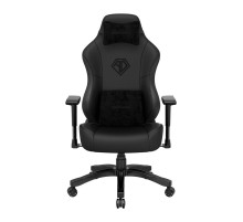 Кресло игровое Anda Seat Phantom 3, цвет чёрный, размер L (90кг), материал ПВХ премиум-класса (модель AD18)