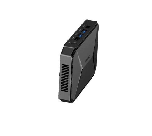 Компьютер/ Chuwi HeroBox  Intel N-series N100(0.8Ghz)/8192Mb/256SSDGb/Int:Intel UHD Graphics 600/BT/WiFi/war 1y/0.59kg/Black/Win11Pro + USB2.0*2/USB3.0*2/Type-C*1/HDMI*1/VGA*1/RJ45*1/WIFI6,BT5.2/bracket