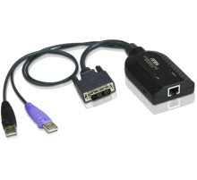 Модуль удлинителя, DVI+KBD+MOUSE USB 2.0+AUDIO, для подкл./ DVI USB virtual media KVM adapter cable