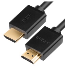 Greenconnect Кабель 10.0m, HDMI версия 2.0 HDR 4:2:0, Ultra HD, 4K 60 fps 60Hz/5K*30Hz, 3D, AUDIO, 18.0 Гбит/с, 28/28 AWG, OD7.3mm, тройной экран, черный, GCR-HM311-10.0m