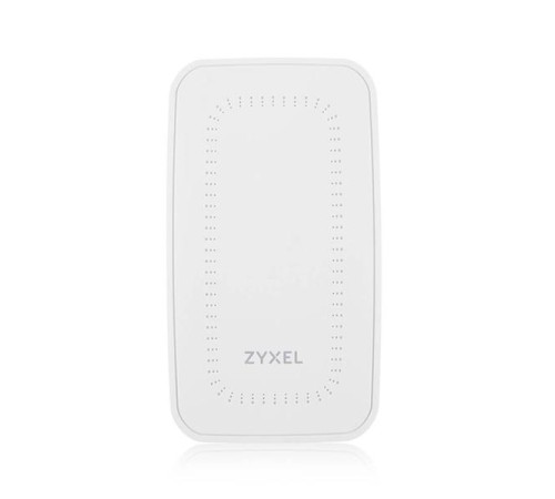 Точка беспроводного доступа Точка доступа Zyxel NebulaFlex Pro WAX300H, WiFi 6, 802.11a/b/g/n/ac/ax (2,4 и 5 ГГц), MU-MIMO, настенная, антенны 2x2, до 575+2400 Мбит/с, 4xLAN GE (1x PoE out), защита от 3G/4G, PoE only