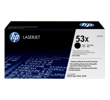 Тонер-картридж/ HP LaserJet Q7553X Black Print Cartridge