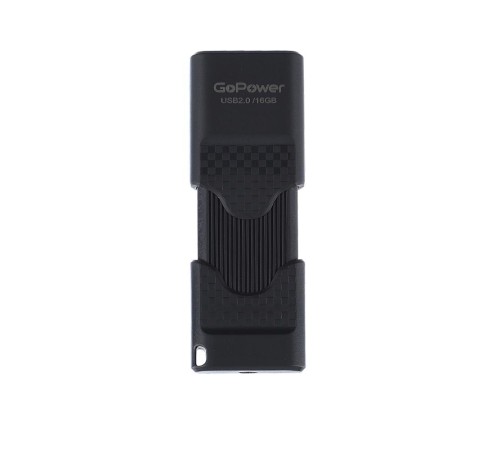 Флеш-накопитель/ Флеш-накопитель GoPower SLIDER 16GB USB2.0 пластик черный матовый (1/50/1000) Флеш-накопитель/ Флеш-накопитель GoPower SLIDER 16GB USB2.0 пластик черный матовый (1/50/1000)