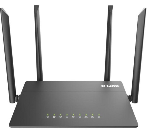 Маршрутизатор/ DIR-822/RU/R AC1200 Wi-Fi EasyMesh Router, 100Base-TX WAN, 4x100Base-TX LAN, 4x5dBi external antennas