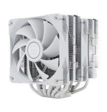 Кулер для процессора/ CPU Cooler Thermalright Peerless Assassin 120 White (4-pin PWM, 157mm, Ni/Cu, 6x6mm, 2x120mm, 66.17CFM, 25.6dBA, 1550RPM, S: 2011, -3, 2066, 1200, 1700, 1851, 115x, AM4, AM5, white)