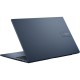 Ноутбук/ ASUS X1704ZA-AU343 17.3"(1920x1080 (матовый) IPS)/Intel Core i5 1235U(1.3Ghz)/16384Mb/512PCISSDGb/noDVD/Int:Intel Iris Xe Graphics/Cam/BT/WiFi/50WHr/war 1y/2.1kg/Quiet Blue/DOS