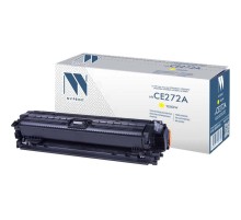 -/ Тонер-картридж NVP NV-CE272A Yellow для HP Color LaserJet CP5525dn/ CP5525n/ CP5525xh/ M750dn/ M750n/ M750xh (15000k)