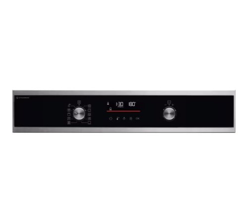 Встраиваемые электрические духовки ELECTROLUX/ Электрический духовой шкаф с конвекцией, приготовление на пару, объем 72 л, 10 режимов, автопрограммы, очистка пиролитическая, 3 стекла в дверце, направляющие проволочные + телескопические (1 уровень)