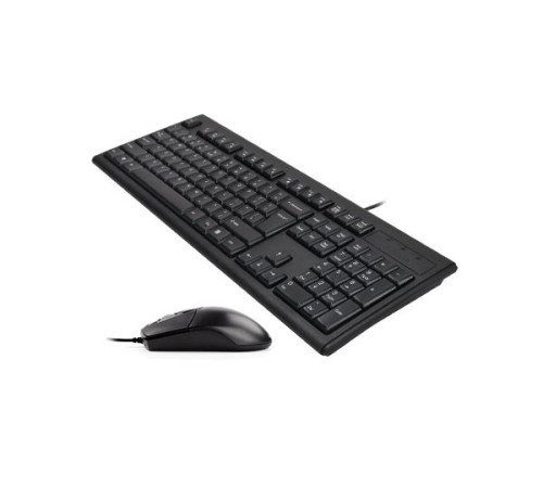 Клавиатура + мышь A4Tech KRS-8372 клав:черный мышь:черный USB