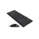 Клавиатура + мышь A4Tech KRS-8372 клав:черный мышь:черный USB