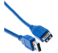 Кабель/ Кабель удлинительный USB3.0 Am-Af 0,5m Aopen (ACU302-0.5M)