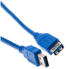 Кабель/ Кабель удлинительный USB3.0 Am-Af 0,5m Aopen (ACU302-0.5M)