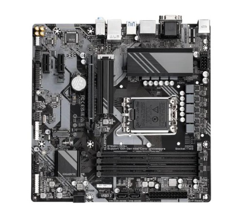 Материнская плата GIGABYTE B760M DS3H, LGA1700, B760, 4*DDR5, 4*SATA, 2*M.2, 3*USB 3.2, 2*USB 2.0, Type-C, 1*PCIx16, 2*PCIx1, D-Sub+HDMI+2*DP ,mATX