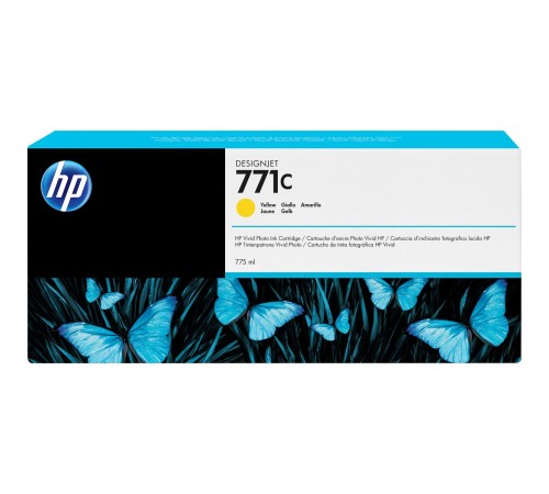 Картридж/ HP 771C 775ml Yellow Ink Cartridge