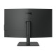 Монитор LCD 31.5'' 16:9 3840x2160(UHD 4K) IPS, 60 Hz, 250 cd/m2, 1000:1, 20М:1, 5ms, VGA, HDMI, DP, USB-C, Height adj, Pivot, Tilt, Swivel, Speakers, 1Y, Black (Вскрытая упаковка)